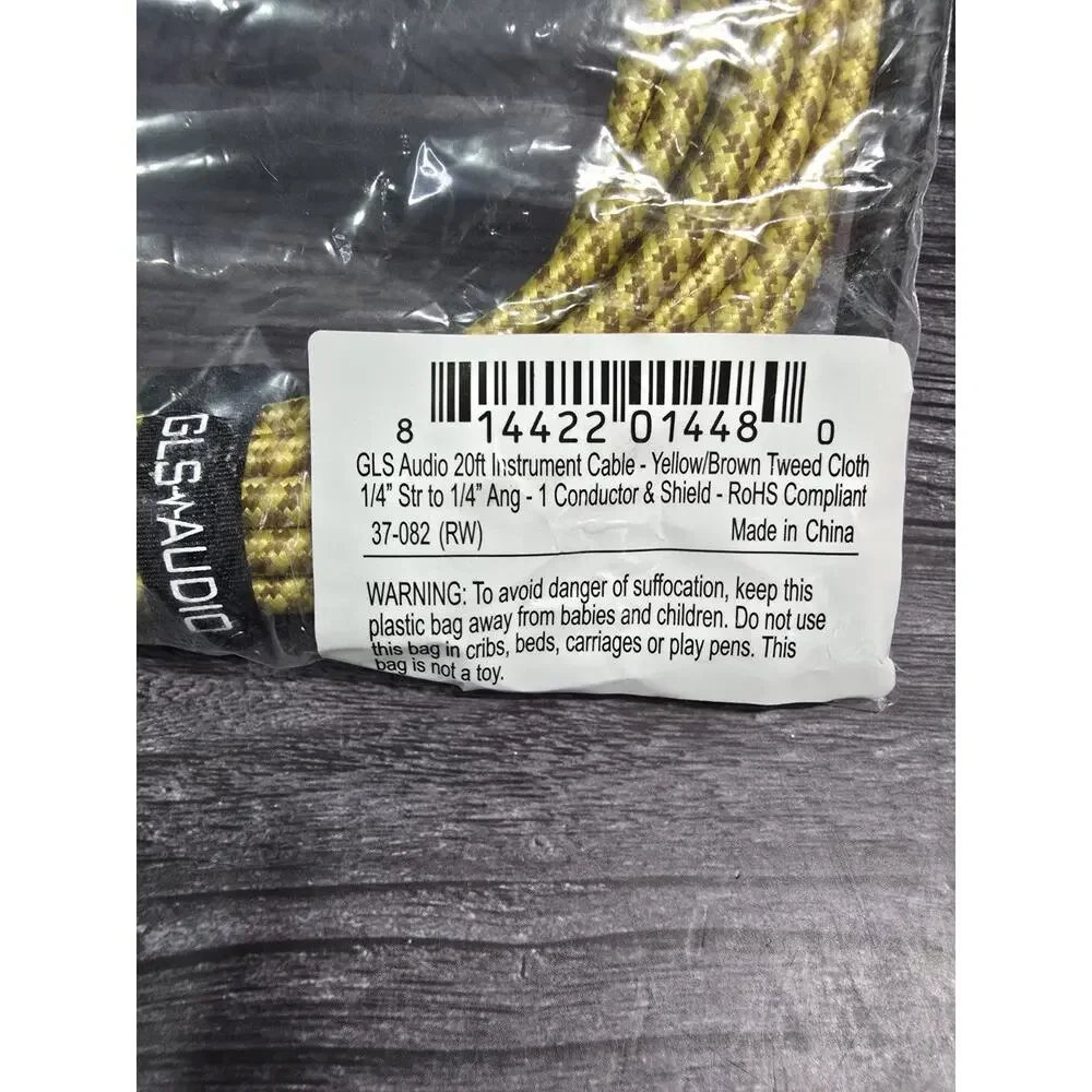 GLS Audio 20ft Tweed 1/4